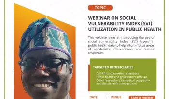 Webinar on Social Vulnerability Index (SVI) Utilization in Public Health